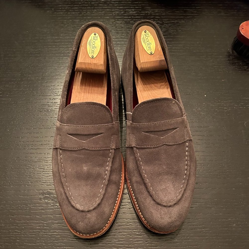 Suede Loafers